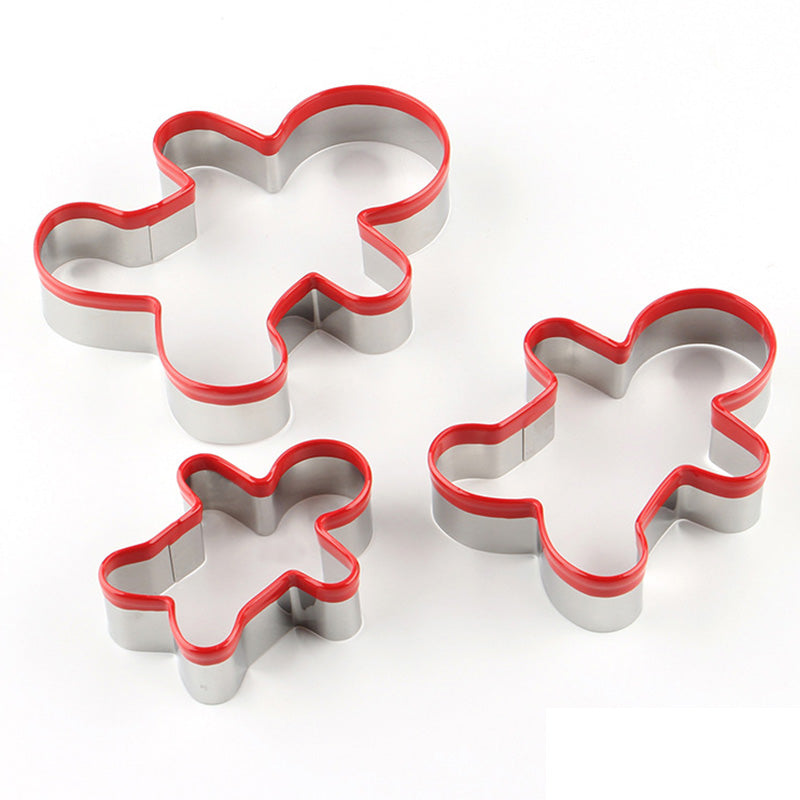 3Pcs / Set Cookie Cutter 430 Stainless Steel + PVC Sandwich Cutting Mold (BPA Free, No FDA) 3Pcs / Set Cookie Cutter 430 Stainless Steel + PVC Sandwich Cutting Mold (BPA Free, No FDA)
